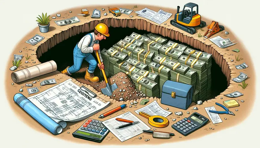 Personas analizando gastos, ilustrando los costos ocultos en la construcción que debes anticipar